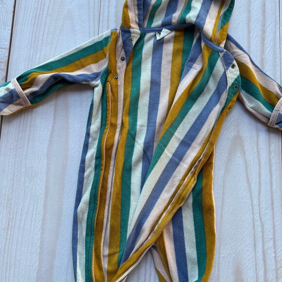 Patagonia Micro D Bunting Fleece Baby Infant 6-12 Months One Piece Cozy - Picture 8 of 11